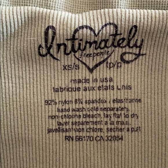 Free People Tight skirt light Olive green - Picture 4 of 4